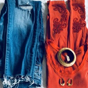 Free People long sleeved shirt